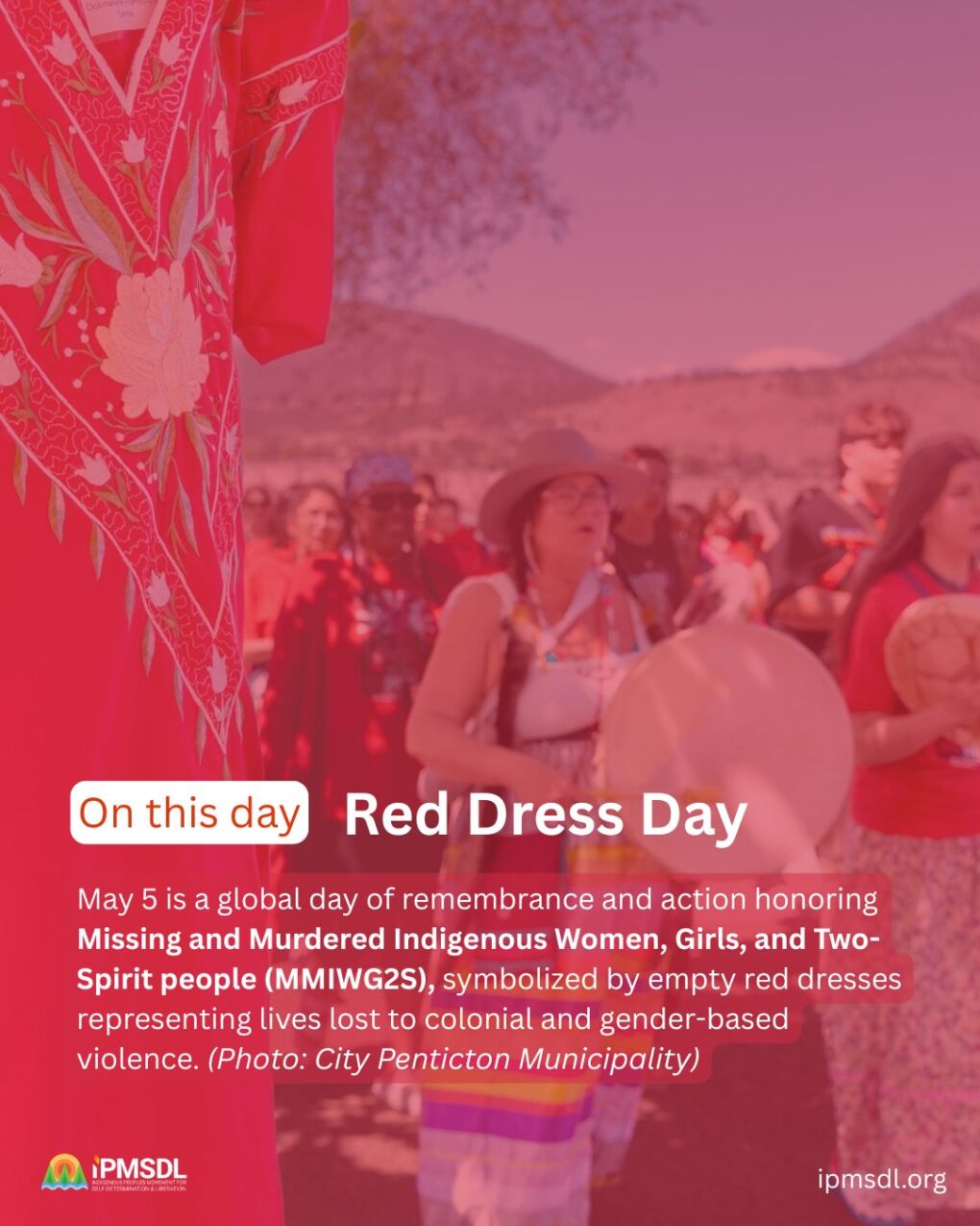 Red Dress Day - International Indigenous Peoples Movement