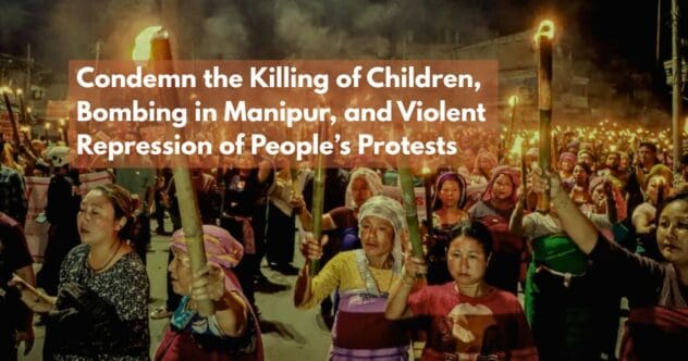 IPMSDL strongly condemns the brutal killing of children in the April 7 bombing attack in Tronglaobi Awang Leikai, Bishnupur District, Manipur, where two young siblings were killed